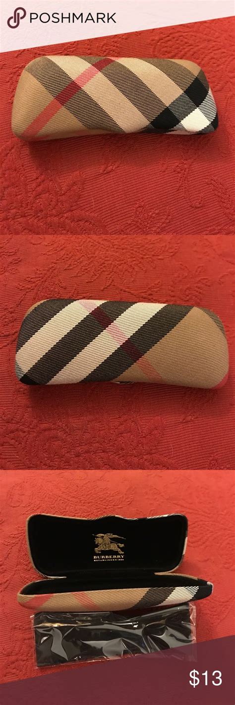 burberry leather eyeglass case|Burberry eyeglasses case.